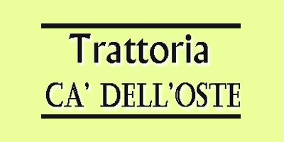 TRATTORIA CA' DELL'OSTE